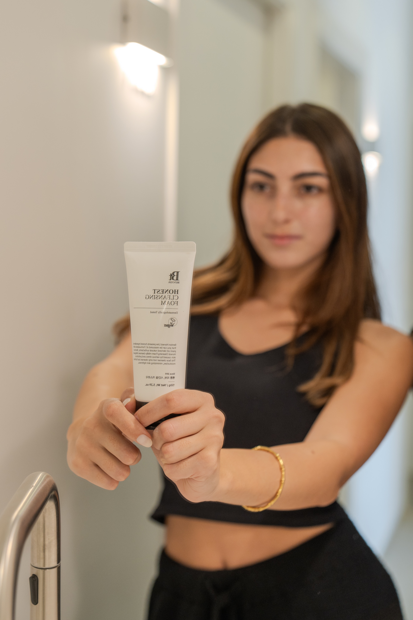 Benton: Honest cleansing foam: