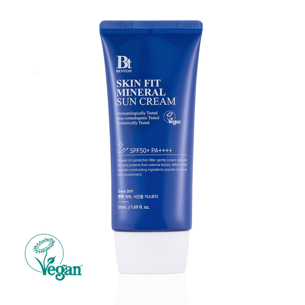 Benton: skin fit mineral sun cream: