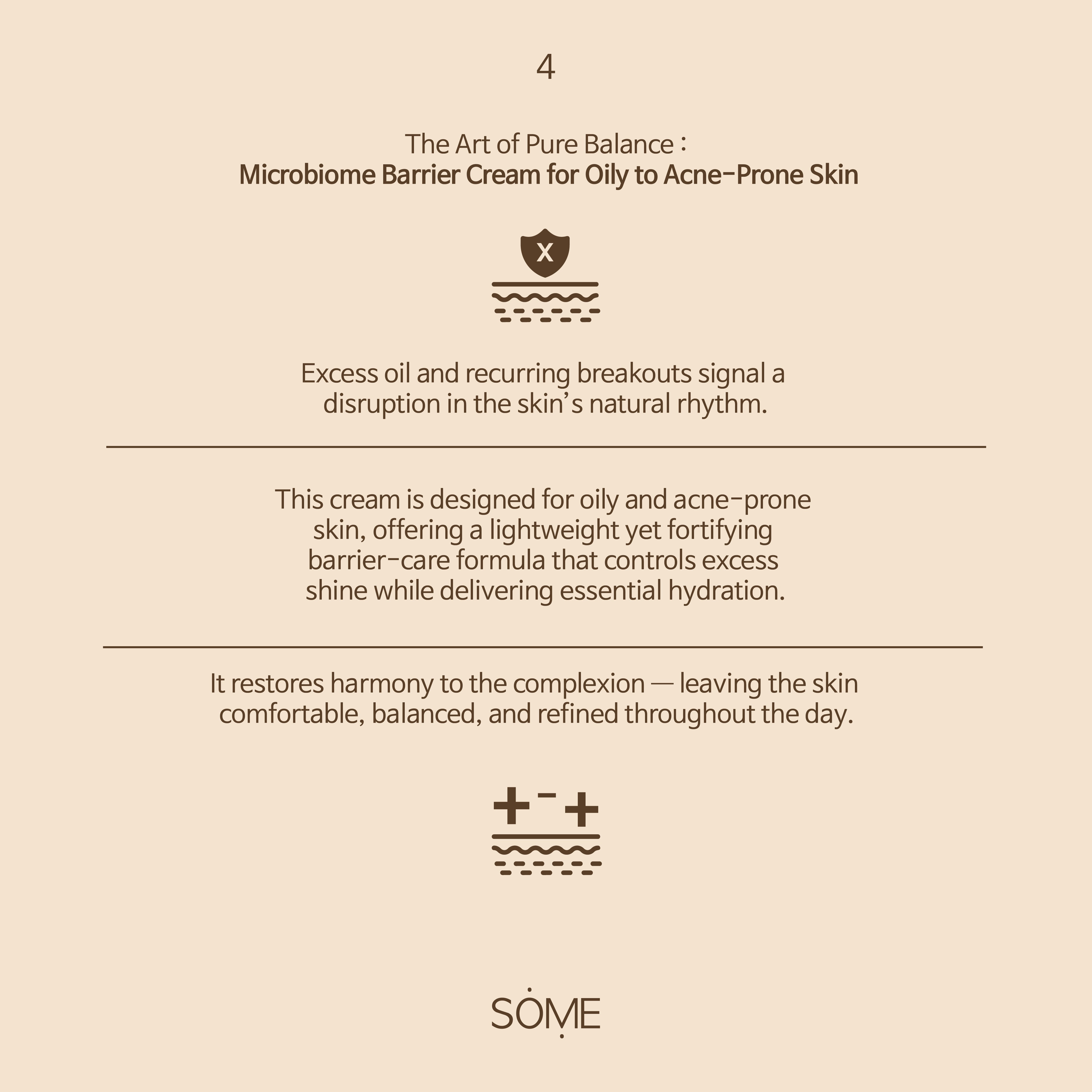Skin Barrier Cream : Oily to acne prone skin